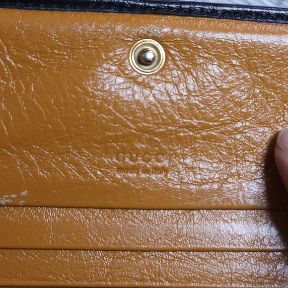 **Authentic**Gucci GG Marmont Brown and Black Leather Card Case Wallet - Picture 11 of 14